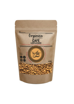 CAFÉ LIOFILIZADO SOLUBLE 100GR BIO - ORGANICA SUPERFOODS - 8436589863026