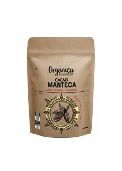 MANTECA DE CACAO RAW 200GR BIO - ORGANICA SUPERFOODS - 8436589860155