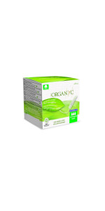 TAMPÓN CON APLICADOR COMPACTO SUPER 100% ALGODÓN ORGÁNICO ORGANYC 16 UDS - ORGANYC - 8016867007382