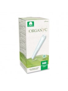 TAMPON CON APLICADOR SUPER 100% ALGODON 14 UNIDADES - ORGANYC - 8016867008969