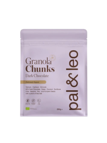 GRANOLA CHUNKS DARK CHOCOLATE 250GR BIO - PAL & LEO