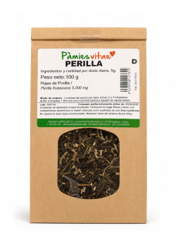 PLANTA EN BOLSA PERILLA 100GR BIO - PÁMIESVITAE - 8437017614364