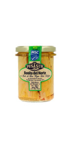 BONITO DEL NORTE TARRO CRISTAL 195 GR BIO - PESASUR - 8411317301148