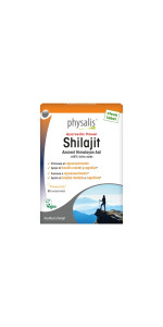 SHILAJIT 30 COMPRIMIDOS - PHYSALIS - 5412360021215