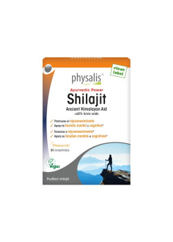 SHILAJIT 30 COMPRIMIDOS - PHYSALIS - 5412360021215