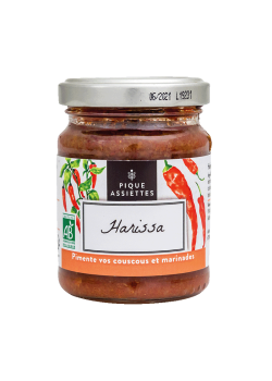 HARISSA 125GR BIO - PIQUE ASSIETTES - 3299160000204