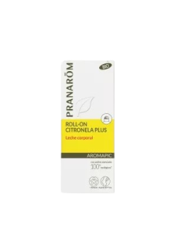 ROLL ON CITRONELA PLUS - LECHE CORPORAL AROMAPIC - PRANAROM - 5420008514388