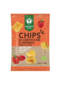 CHIP DE LENTEJAS Y PAPRIKA 40GR BIO - PROBIOS - 8018699024230