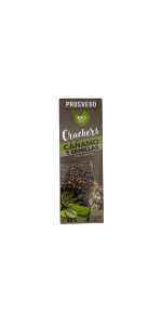 CRACKERS KETO CON PROTEÍNAS Y SEMILLAS DE CÁÑAMO 80GR - PROSVEGO