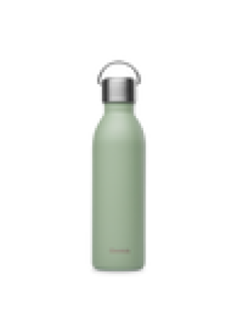 BOTELLA ISOTERMICA INOX ACTIVE 600ML VERDE MATE - QWETCH