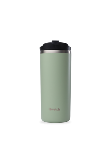 TRAVEL MUG ACERO INOXIDABLE VERDE MATE 470ML - QWETCH - 3700735936984