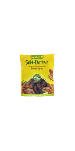 DÁTILES BLANDOS SIN HUESO 200GR BIO - RAPUNZEL - 4006040007890