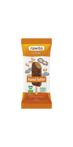 HELADO VEGANO DE CREMA DE CACAHUETE SALADA 55ML BIO - RAWITO - 8594180584044