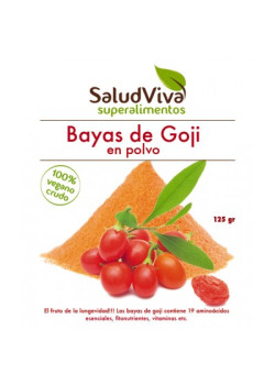 GOJI EN POLVO 125GR BIO - SALUD VIVA - 012370000009