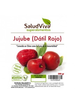DATIL ROJO JUJUBE 150GR BIO - SALUD VIVA - 000900000001