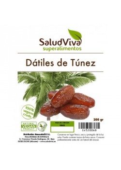 DATILES DE TUNEZ 200GR BIO - SALUD VIVA - 0001210000002