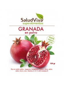 GRANADA EN POLVO 125GR BIO - SALUD VIVA - 0012460000001