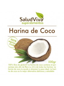 HARINA DE COCO 500GRS BIO - SALUD VIVA - 001430000004