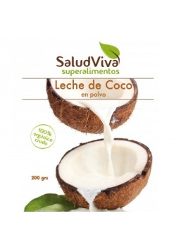 LECHE DE COCO EN POLVO 200GR BIO - SALUD VIVA - 0013310000004