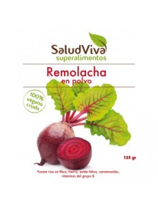 REMOLACHA EN POLVO 125GR BIO - SALUD VIVA - 012520000002