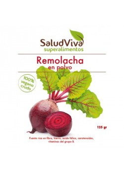 REMOLACHA EN POLVO 125GR BIO - SALUD VIVA - 012520000002