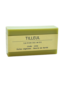 JABON CON MANTECA DE KARITE FLOR DE TILO 100GR BIO - SAVON DU MIDI - 4260123740276