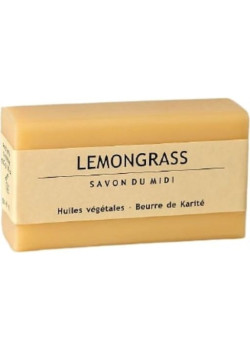 JABON MANTECA DE KARITE - LEMONGRASS 100GR - SAVON DU MIDI - 4260123740696