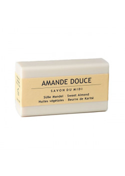 JABON MANTECA DE KARITE ALMENDRAS DULCES 100GR - SAVON DU MIDI - 4260123740603