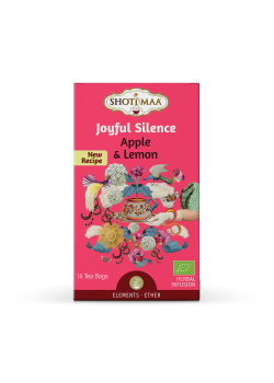 INFUSION JOYFUL SILENCE MANZANA Y LIMON 16 BOLSITAS - SHOTI MAA - 8717853491559