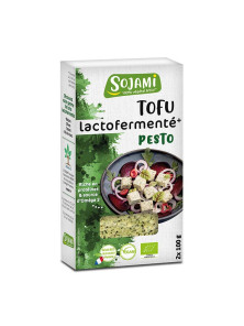 TOFU LACTOFERMENTADO – PESTO 2X100GR BIO - SOJAMI - 3576566004006