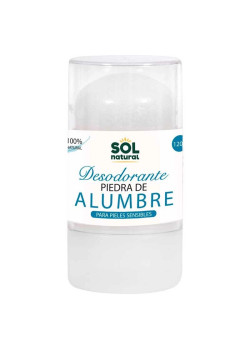 DESODORANTE PIEDRA DE ALUMBRE 120GR - SOL NATURAL - 8435037840992