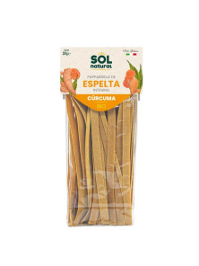 PAPARDELLE DE ESPELTA INTEGRAL CON CURCUMA 250 BIO - SOL NATURAL - 8435037841708