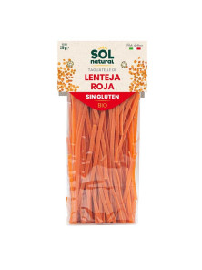 TAGLIATELLE DE LENTEJA ROJA SIN GLUTEN BIO 250GR - SOL NATURAL - 8435037841715