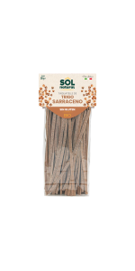 TAGLIATELLE DE TRIGO SARRACENO SIN GLUTEN 250GR BIO - SOL NATURAL - 8435037841746