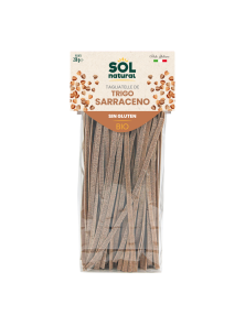 TAGLIATELLE DE TRIGO SARRACENO SIN GLUTEN 250GR BIO - SOL NATURAL - 8435037841746