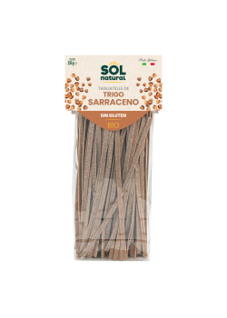 TAGLIATELLE DE TRIGO SARRACENO SIN GLUTEN 250GR BIO - SOL NATURAL - 8435037841746