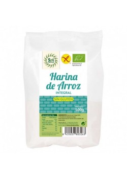 HARINA DE ARROZ INTEGRAL 500GR SIN GLUTEN BIO - SOL NATURAL - 8435037803263