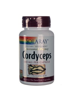 CORDYCEPS 60 CAPSULAS - SOLARAY - 076280309348