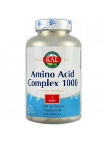 AMINO ACID COMPLEX 1000MG - KAL - 021245794011