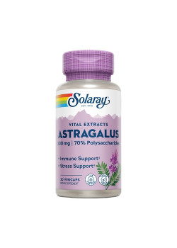 ASTRAGALUS 200GR 30 CAPSULAS - SOLARAY - 076280030709