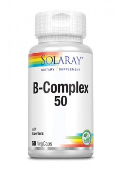 B-COMPLEX 50 50 CAPSULAS - SOLARAY - 076280130171