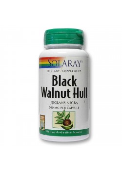 BLACK WALNUT HULL 100 CAPSULAS - SOLARAY - 076280001808