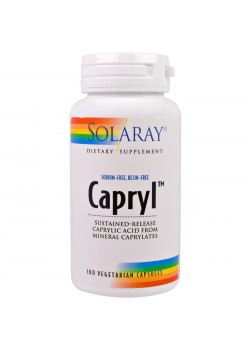 CAPRYL - ACIDO CAPRILICO 100 CAPSULAS - SOLARAY - 076280081305