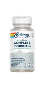COMPLETE PROBIOTIC MOOD  30 VEG CAPS - SOLARAY - 076280561548
