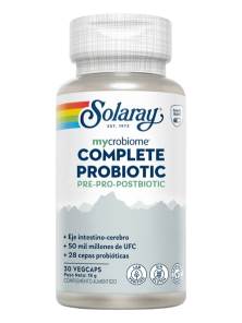 COMPLETE PROBIOTIC MOOD  30 VEG CAPS - SOLARAY - 076280561548
