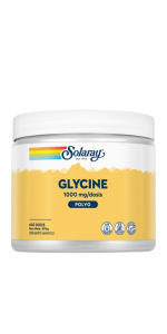GLYCINE POLVO 400 DOSIS - SOLARAY - 076280808780