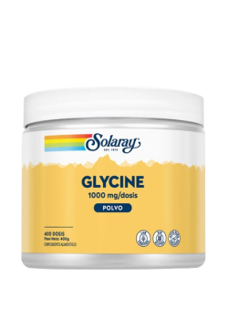 GLYCINE POLVO 400 DOSIS - SOLARAY - 076280808780
