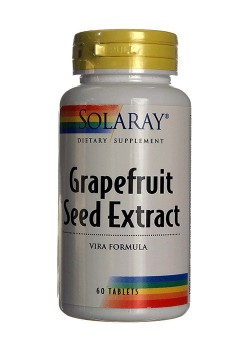 GRAPEFRUIT SEED 60 CÁPSULAS - SOLARAY - 076280085204