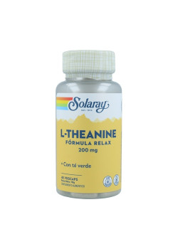 L-THEANINE 200MG 45 CAPSULAS - SOLARAY - 076280957419