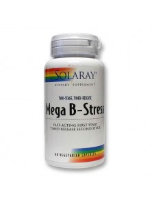MEGA B-STRESS 60 CAPSULAS - SOLARAY - 076280042405